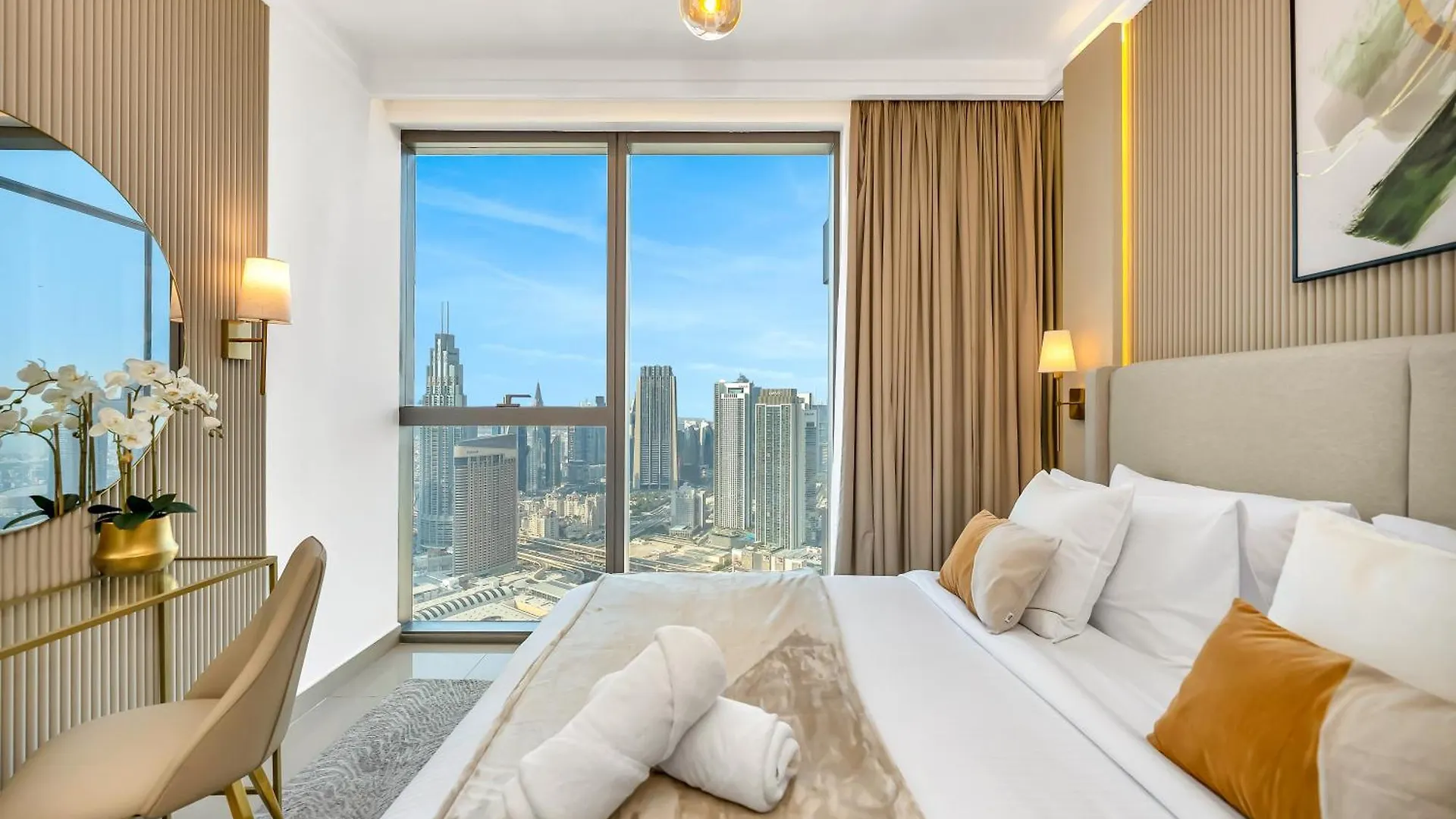 Stunning 2Br-Burj View -Connected To Dubai Mall Apartment