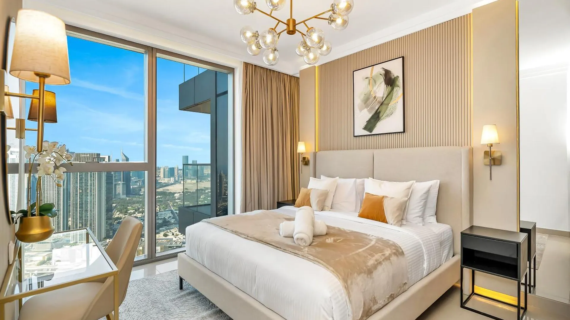 Stunning 2Br-Burj View -Connected To Dubai Mall Apartment